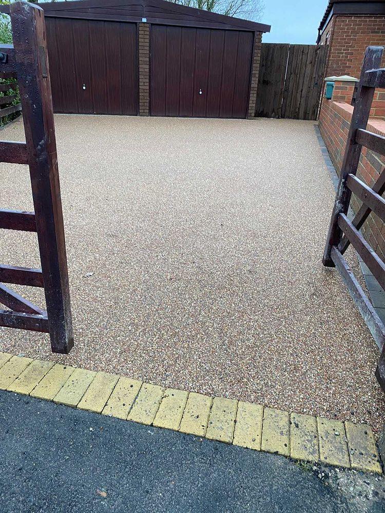 Driveway repair work